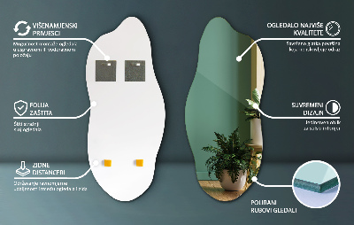 Espelho sob medida moderno