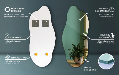 Espelho sob medida moderno