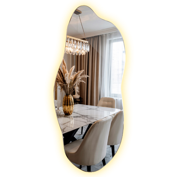 Espelho com led sob medida inovador