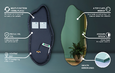 Espelho com led sob medida inovador