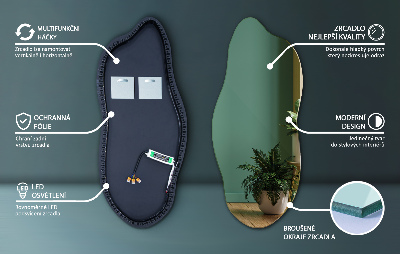 Espelho com led sob medida inovador