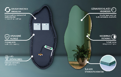 Espelho com led sob medida inovador