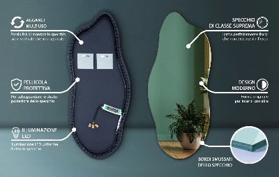 Espelho com led sob medida inovador