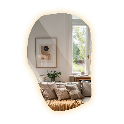 Espelho sob medida com led único