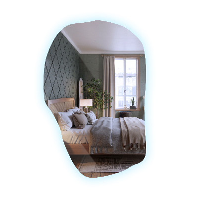 Espelho sob medida com led único