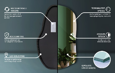 Espelho sob medida com led único