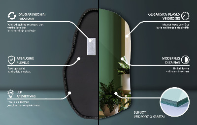 Espelho sob medida com led único