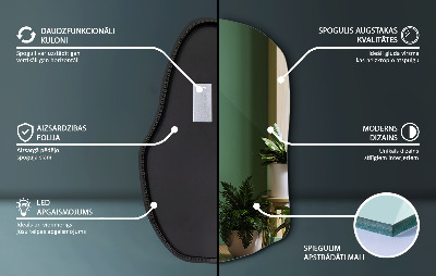 Espelho sob medida com led único