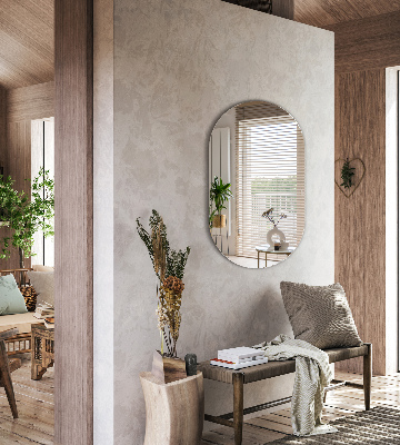 Espelho parede oval sem moldura para parede