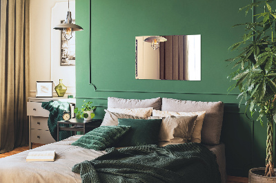 Espelho decorativo retangular sem moldura