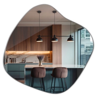 Espelho formato orgânico sutil