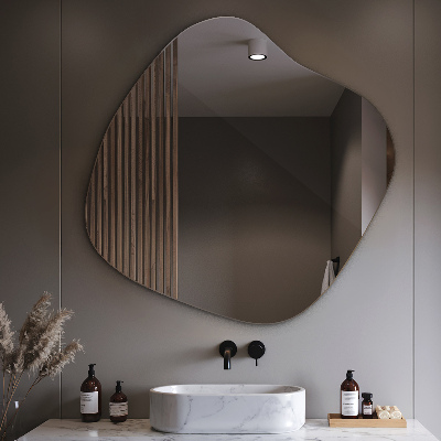 Espelho formato orgânico sutil