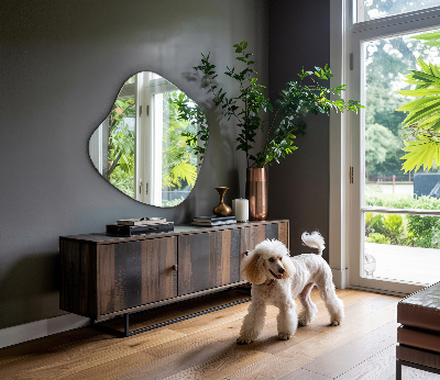 Espelho formato orgânico sutil