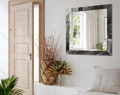 Espelho com moldura decorada Folhas de bananeira