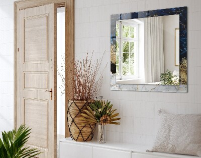 Espelho decorativo Abstração de mármore