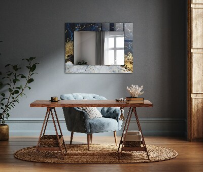 Espelho decorativo Abstração de mármore