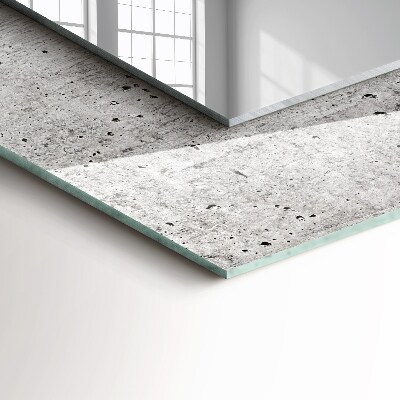 Espelho decorativo Textura de parede de concreto