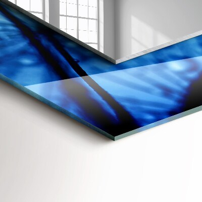 Espelho com moldura decorada Gotas em dentes-de-leão