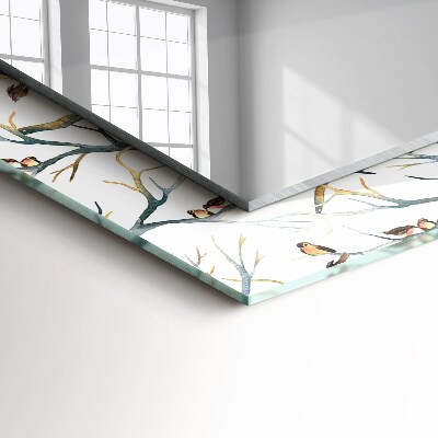 Espelho decorativo Pássaros nos galhos