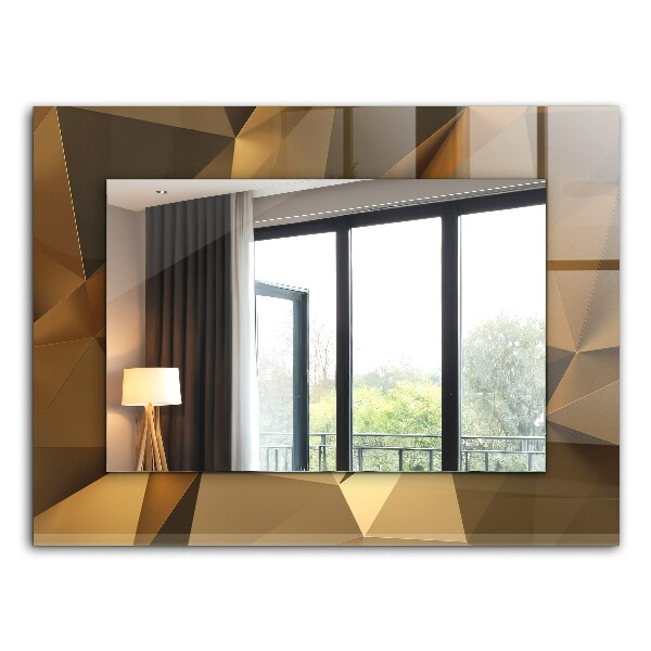 Espelho decorativo formas geométricas