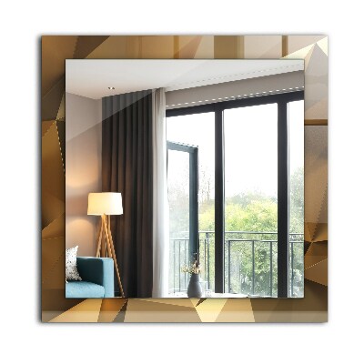 Espelho decorativo formas geométricas