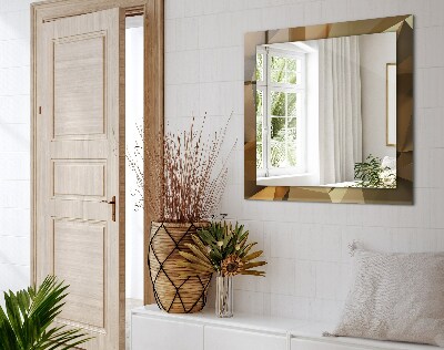 Espelho decorativo formas geométricas