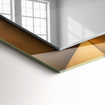 Espelho decorativo formas geométricas