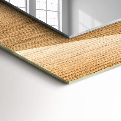 Espelho decorativo Madeira com estrutura