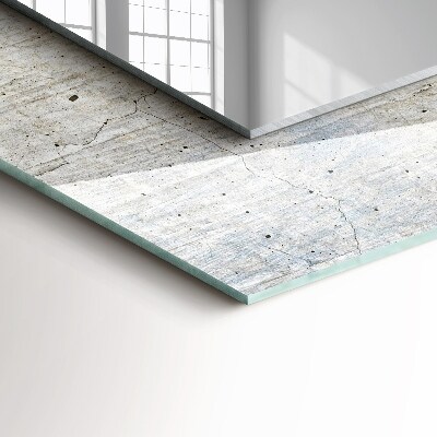 Espelho decorativo Parede de concreto rachada