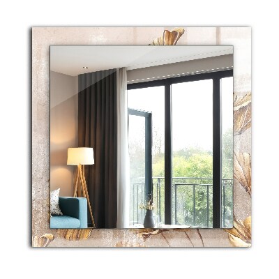 Espelho decorativo Flores Vintage