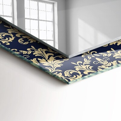 Espelho decorativo Padrão de papel de parede vitoriano