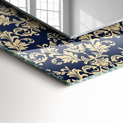 Espelho decorativo Padrão de papel de parede vitoriano