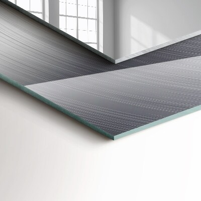 Espelho com moldura decorada Superfície metálica redonda