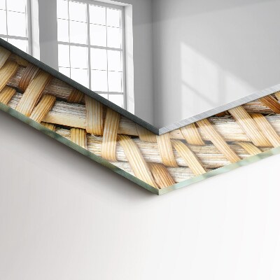 Espelho com moldura decorada Acácia