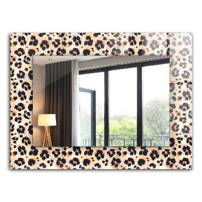 Espelho decorativo Padrão de leopardo