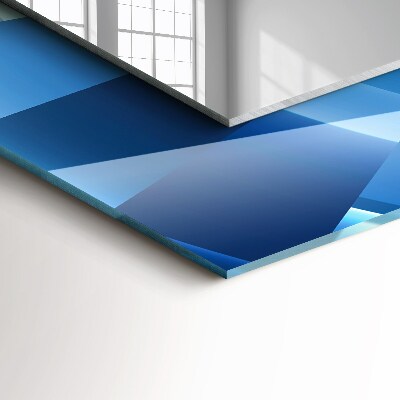 Espelho com moldura decorada Túnel abstrato