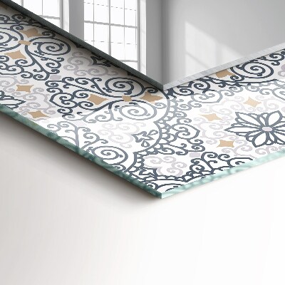 Espelho decorativo Padrão ornamental