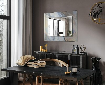 Espelho com moldura decorada Padrões coloridos abstratos