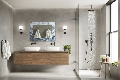 Espelho decorativo Mármore em tons