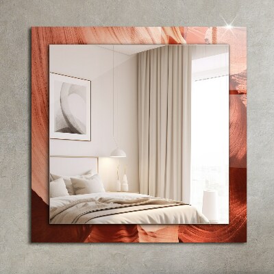 Espelho com moldura decorada Rochas do Cânion do Deserto