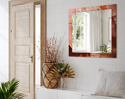 Espelho com moldura decorada Rochas do Cânion do Deserto