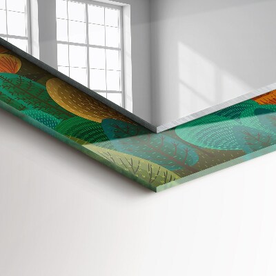 Espelho decorativo Árvores de Outono