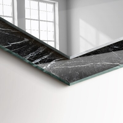 Espelho decorativo Mármore preto