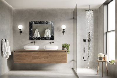 Espelho decorativo Mármore preto