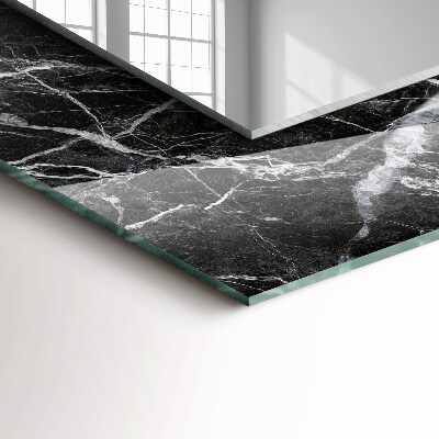 Espelho decorativo Mármore preto