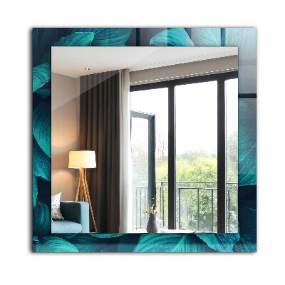 Espelho decorativo Folhas verdes