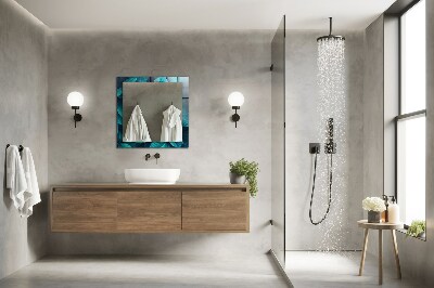 Espelho decorativo Folhas verdes