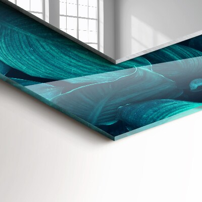 Espelho decorativo Folhas verdes