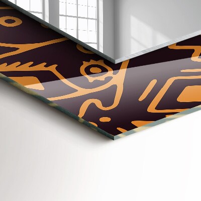 Espelho decorativo Padrão étnico