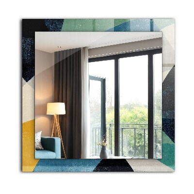 Espelho decorativo Padrões coloridos abstratos